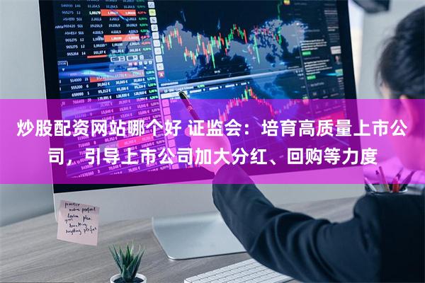 炒股配资网站哪个好 证监会：培育高质量上市公司，引导上市公司加大分红、回购等力度